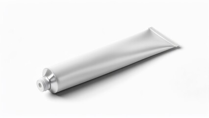 Blank tube of cream or ointment