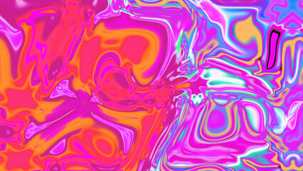 Fluid Marble Texture with Organic Flow, Abstract Liquid Pattern with Wavy Structure, Melted Surface Design with Soft Transitions, Psychedelic Swirl Texture with Marble Effect