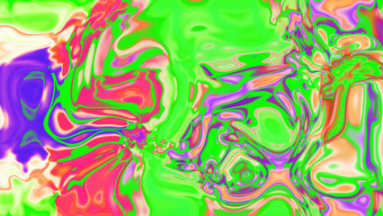 Naklejka premium Fluid Marble Texture with Organic Flow, Abstract Liquid Pattern with Wavy Structure, Melted Surface Design with Soft Transitions, Psychedelic Swirl Texture with Marble Effect