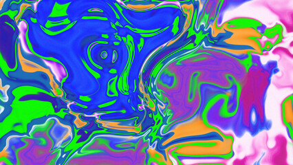 Fluid Marble Texture with Organic Flow, Abstract Liquid Pattern with Wavy Structure, Melted Surface Design with Soft Transitions, Psychedelic Swirl Texture with Marble Effect