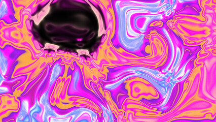 Fluid Marble Texture with Organic Flow, Abstract Liquid Pattern with Wavy Structure, Melted Surface Design with Soft Transitions, Psychedelic Swirl Texture with Marble Effect