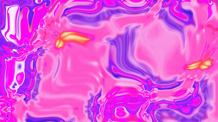 Fluid Marble Texture with Organic Flow, Abstract Liquid Pattern with Wavy Structure, Melted Surface Design with Soft Transitions, Psychedelic Swirl Texture with Marble Effect