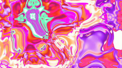 Fluid Marble Texture with Organic Flow, Abstract Liquid Pattern with Wavy Structure, Melted Surface Design with Soft Transitions, Psychedelic Swirl Texture with Marble Effect