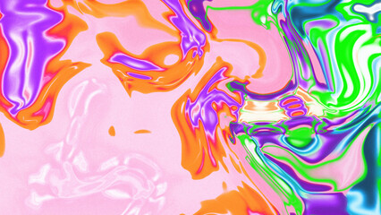 Fluid Marble Texture with Organic Flow, Abstract Liquid Pattern with Wavy Structure, Melted Surface Design with Soft Transitions, Psychedelic Swirl Texture with Marble Effect