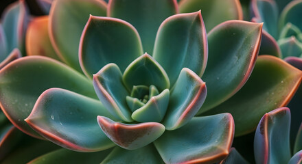 close up of succulent plant