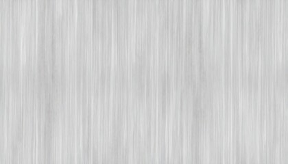 Seamless brushed metal plate background. Light gray silver steel texture with vertical lines. Modern, clean and industrial surface for design.