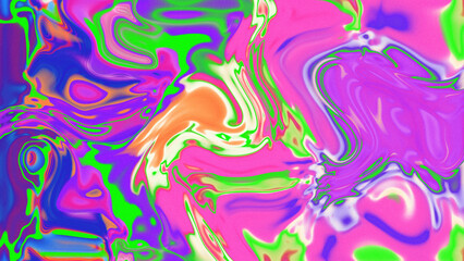 Fluid Marble Texture with Organic Flow, Abstract Liquid Pattern with Wavy Structure, Melted Surface Design with Soft Transitions, Psychedelic Swirl Texture with Marble Effect
