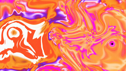 Fluid Marble Texture with Organic Flow, Abstract Liquid Pattern with Wavy Structure, Melted Surface Design with Soft Transitions, Psychedelic Swirl Texture with Marble Effect