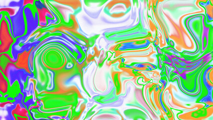 Fototapeta premium Fluid Marble Texture with Organic Flow, Abstract Liquid Pattern with Wavy Structure, Melted Surface Design with Soft Transitions, Psychedelic Swirl Texture with Marble Effect