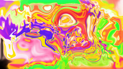 Fluid Marble Texture with Organic Flow, Abstract Liquid Pattern with Wavy Structure, Melted Surface Design with Soft Transitions, Psychedelic Swirl Texture with Marble Effect