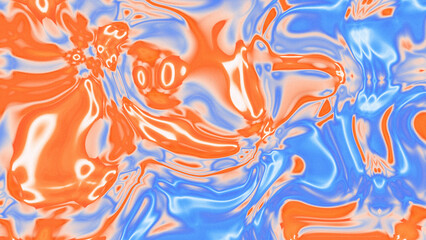 Fluid Marble Texture with Organic Flow, Abstract Liquid Pattern with Wavy Structure, Melted Surface Design with Soft Transitions, Psychedelic Swirl Texture with Marble Effect