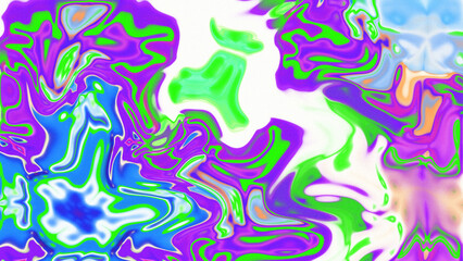 Obraz premium Fluid Marble Texture with Organic Flow, Abstract Liquid Pattern with Wavy Structure, Melted Surface Design with Soft Transitions, Psychedelic Swirl Texture with Marble Effect