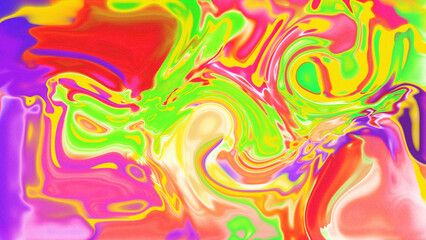 Fototapeta premium Fluid Marble Texture with Organic Flow, Abstract Liquid Pattern with Wavy Structure, Melted Surface Design with Soft Transitions, Psychedelic Swirl Texture with Marble Effect