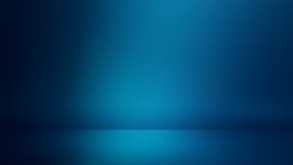 Obraz premium Abstract Blue Gradient Background with Smooth Color Transition for Technology Design