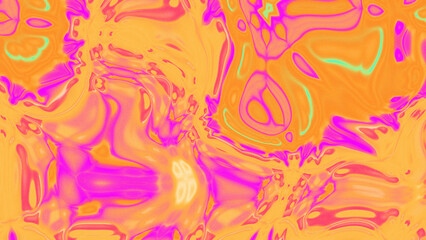 Fototapeta premium Fluid Marble Texture with Organic Flow, Abstract Liquid Pattern with Wavy Structure, Melted Surface Design with Soft Transitions, Psychedelic Swirl Texture with Marble Effect