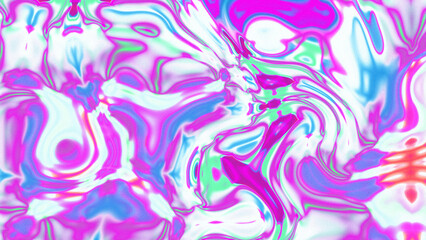 Fototapeta premium Fluid Marble Texture with Organic Flow, Abstract Liquid Pattern with Wavy Structure, Melted Surface Design with Soft Transitions, Psychedelic Swirl Texture with Marble Effect