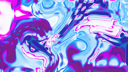 Fototapeta premium Fluid Marble Texture with Organic Flow, Abstract Liquid Pattern with Wavy Structure, Melted Surface Design with Soft Transitions, Psychedelic Swirl Texture with Marble Effect