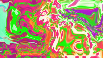 Fototapeta premium Fluid Marble Texture with Organic Flow, Abstract Liquid Pattern with Wavy Structure, Melted Surface Design with Soft Transitions, Psychedelic Swirl Texture with Marble Effect
