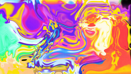 Fluid Marble Texture with Organic Flow, Abstract Liquid Pattern with Wavy Structure, Melted Surface Design with Soft Transitions, Psychedelic Swirl Texture with Marble Effect