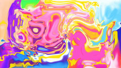 Fototapeta premium Fluid Marble Texture with Organic Flow, Abstract Liquid Pattern with Wavy Structure, Melted Surface Design with Soft Transitions, Psychedelic Swirl Texture with Marble Effect