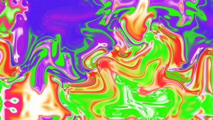 Obraz premium Fluid Marble Texture with Organic Flow, Abstract Liquid Pattern with Wavy Structure, Melted Surface Design with Soft Transitions, Psychedelic Swirl Texture with Marble Effect