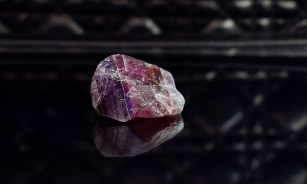 ruby Is red gem Beautiful by nature