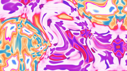 Fluid Marble Texture with Organic Flow, Abstract Liquid Pattern with Wavy Structure, Melted Surface Design with Soft Transitions, Psychedelic Swirl Texture with Marble Effect