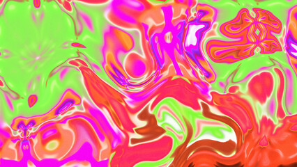 Fototapeta premium Fluid Marble Texture with Organic Flow, Abstract Liquid Pattern with Wavy Structure, Melted Surface Design with Soft Transitions, Psychedelic Swirl Texture with Marble Effect