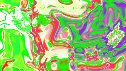 Obraz premium Fluid Marble Texture with Organic Flow, Abstract Liquid Pattern with Wavy Structure, Melted Surface Design with Soft Transitions, Psychedelic Swirl Texture with Marble Effect
