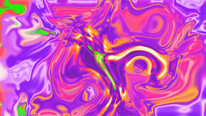 Fototapeta premium Fluid Marble Texture with Organic Flow, Abstract Liquid Pattern with Wavy Structure, Melted Surface Design with Soft Transitions, Psychedelic Swirl Texture with Marble Effect