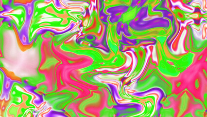 Obraz premium Fluid Marble Texture with Organic Flow, Abstract Liquid Pattern with Wavy Structure, Melted Surface Design with Soft Transitions, Psychedelic Swirl Texture with Marble Effect