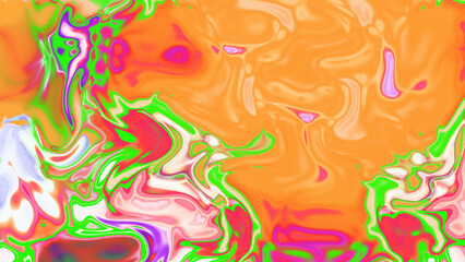 Obraz premium Fluid Marble Texture with Organic Flow, Abstract Liquid Pattern with Wavy Structure, Melted Surface Design with Soft Transitions, Psychedelic Swirl Texture with Marble Effect