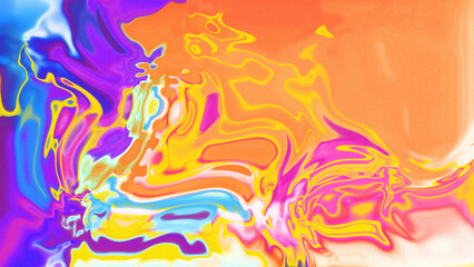 Fluid Marble Texture with Organic Flow, Abstract Liquid Pattern with Wavy Structure, Melted Surface Design with Soft Transitions, Psychedelic Swirl Texture with Marble Effect