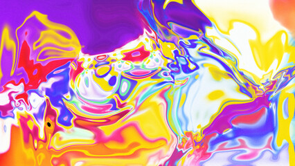 Fluid Marble Texture with Organic Flow, Abstract Liquid Pattern with Wavy Structure, Melted Surface Design with Soft Transitions, Psychedelic Swirl Texture with Marble Effect