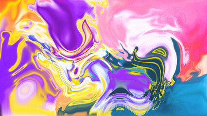 Fluid Marble Texture with Organic Flow, Abstract Liquid Pattern with Wavy Structure, Melted Surface Design with Soft Transitions, Psychedelic Swirl Texture with Marble Effect