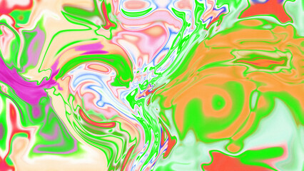 Fluid Marble Texture with Organic Flow, Abstract Liquid Pattern with Wavy Structure, Melted Surface Design with Soft Transitions, Psychedelic Swirl Texture with Marble Effect