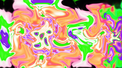 Fluid Marble Texture with Organic Flow, Abstract Liquid Pattern with Wavy Structure, Melted Surface Design with Soft Transitions, Psychedelic Swirl Texture with Marble Effect