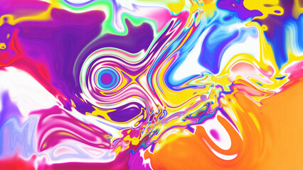 Fluid Marble Texture with Organic Flow, Abstract Liquid Pattern with Wavy Structure, Melted Surface Design with Soft Transitions, Psychedelic Swirl Texture with Marble Effect