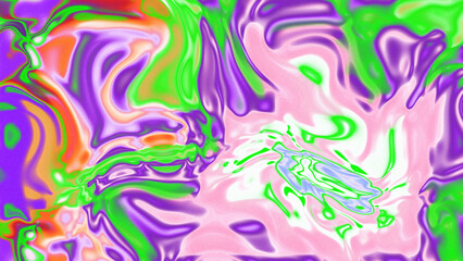 Fototapeta premium Fluid Marble Texture with Organic Flow, Abstract Liquid Pattern with Wavy Structure, Melted Surface Design with Soft Transitions, Psychedelic Swirl Texture with Marble Effect
