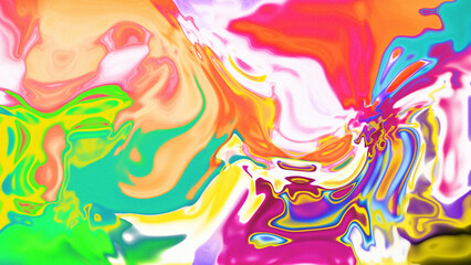 Fototapeta premium Fluid Marble Texture with Organic Flow, Abstract Liquid Pattern with Wavy Structure, Melted Surface Design with Soft Transitions, Psychedelic Swirl Texture with Marble Effect