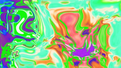 Fototapeta premium Fluid Marble Texture with Organic Flow, Abstract Liquid Pattern with Wavy Structure, Melted Surface Design with Soft Transitions, Psychedelic Swirl Texture with Marble Effect