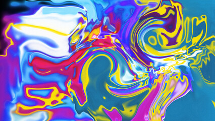 Fluid Marble Texture with Organic Flow, Abstract Liquid Pattern with Wavy Structure, Melted Surface Design with Soft Transitions, Psychedelic Swirl Texture with Marble Effect