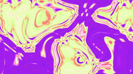 Fototapeta premium Fluid Marble Texture with Organic Flow, Abstract Liquid Pattern with Wavy Structure, Melted Surface Design with Soft Transitions, Psychedelic Swirl Texture with Marble Effect
