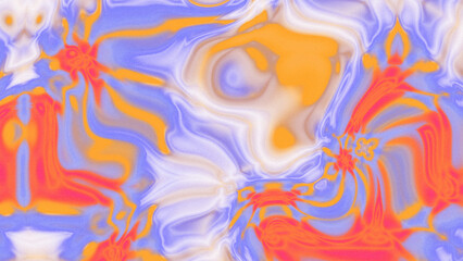 Fluid Marble Texture with Organic Flow, Abstract Liquid Pattern with Wavy Structure, Melted Surface Design with Soft Transitions, Psychedelic Swirl Texture with Marble Effect