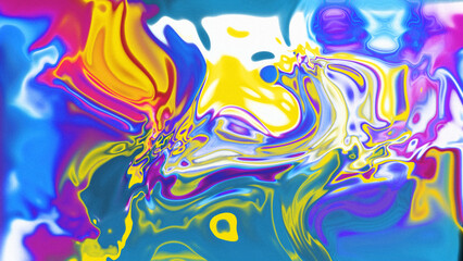 Fluid Marble Texture with Organic Flow, Abstract Liquid Pattern with Wavy Structure, Melted Surface Design with Soft Transitions, Psychedelic Swirl Texture with Marble Effect