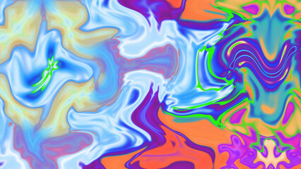 Fluid Marble Texture with Organic Flow, Abstract Liquid Pattern with Wavy Structure, Melted Surface Design with Soft Transitions, Psychedelic Swirl Texture with Marble Effect