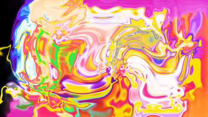 Fluid Marble Texture with Organic Flow, Abstract Liquid Pattern with Wavy Structure, Melted Surface Design with Soft Transitions, Psychedelic Swirl Texture with Marble Effect