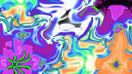 Fluid Marble Texture with Organic Flow, Abstract Liquid Pattern with Wavy Structure, Melted Surface Design with Soft Transitions, Psychedelic Swirl Texture with Marble Effect