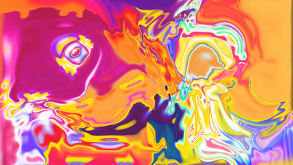 Fluid Marble Texture with Organic Flow, Abstract Liquid Pattern with Wavy Structure, Melted Surface Design with Soft Transitions, Psychedelic Swirl Texture with Marble Effect