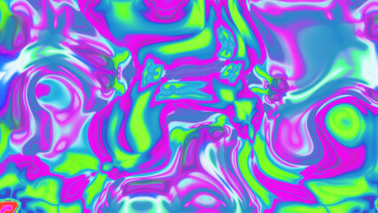 Fototapeta premium Fluid Marble Texture with Organic Flow, Abstract Liquid Pattern with Wavy Structure, Melted Surface Design with Soft Transitions, Psychedelic Swirl Texture with Marble Effect